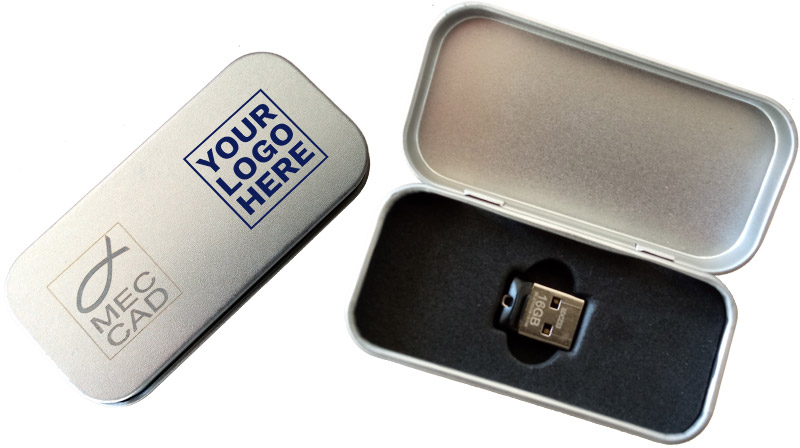 Licenza su pendrive USB MEC CAD per la personalizzazione del marchio