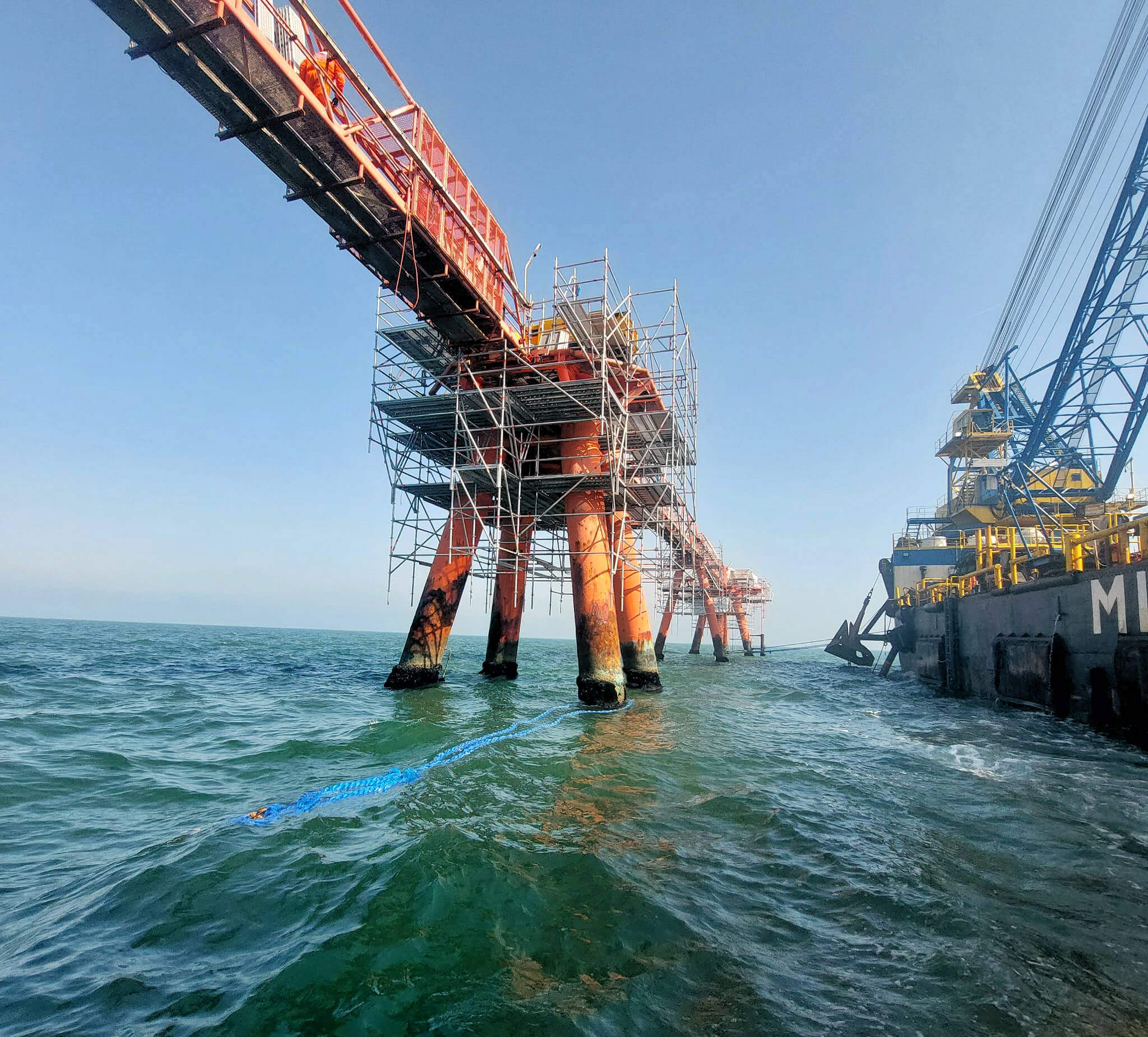 Edilcapacci scaffolding for