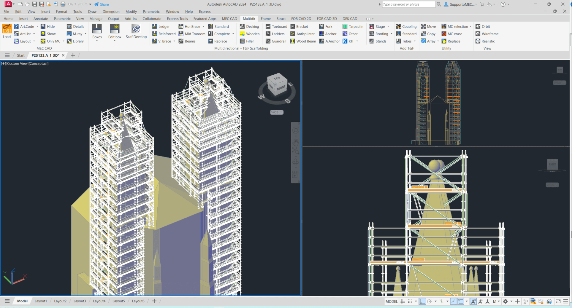 3D BIM DWG PON CAD