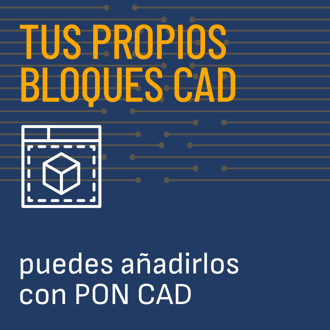 Agrega tu andamio a PON CAD
