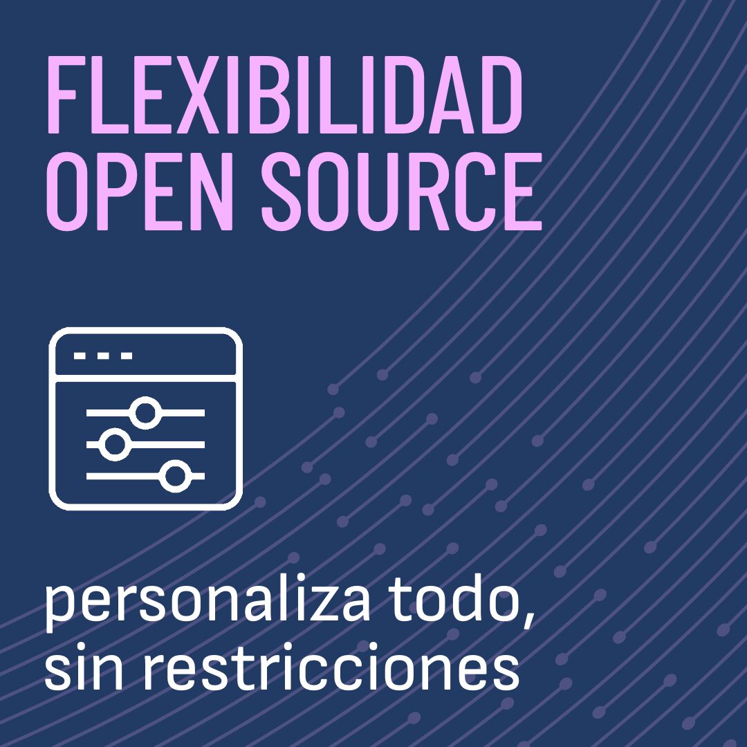 Flexibilidad open source PON CAD